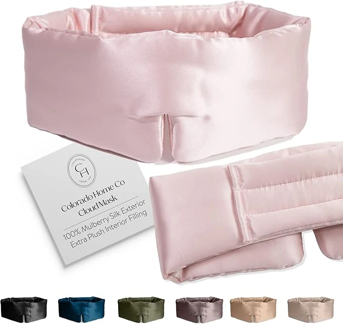 High-Grade SUNDAYSILKS™ Adjustable Silk Sleep Mask Powerful