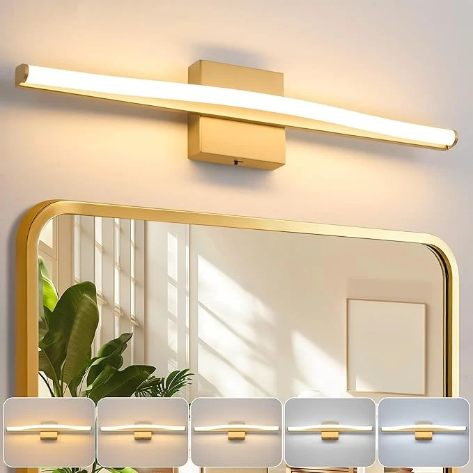 Easy-to-Use Modern Bathroom Vanity Light 24 inch Dimmable 5CCT Led Bathroom Light Fixture Premium