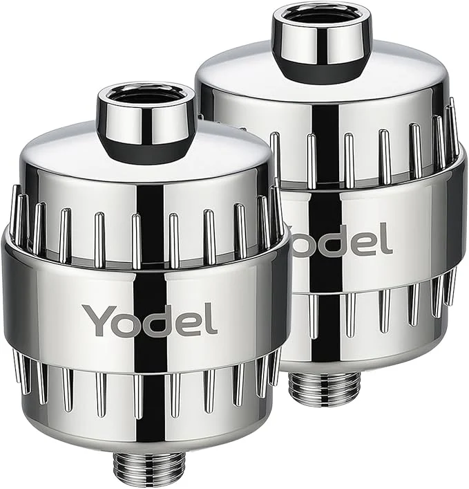 Modern Yodel Shower Filter 2 Pack Chrome World-Class