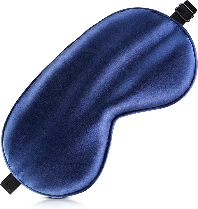 High-End Sleep Mask Silk Eye Mask for Men Sleeping Mask Adjustable Elastic Strap for Specialty