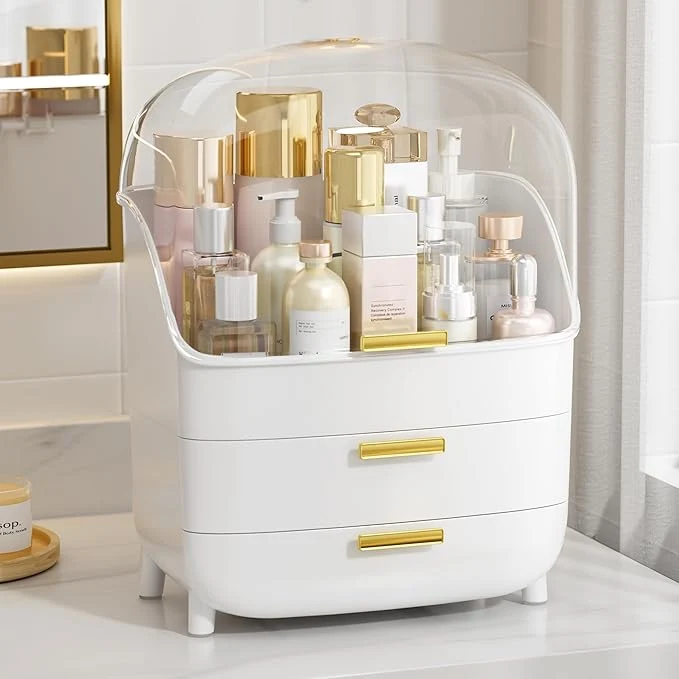 Soft Vtopmart 3-Tier Skincare Makeup Organizer Modern