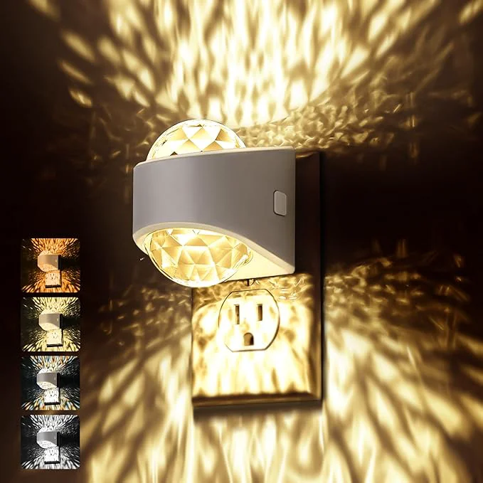 Trusted Briignite Night Light Plug into Wall Color Changing Night Light Versatile