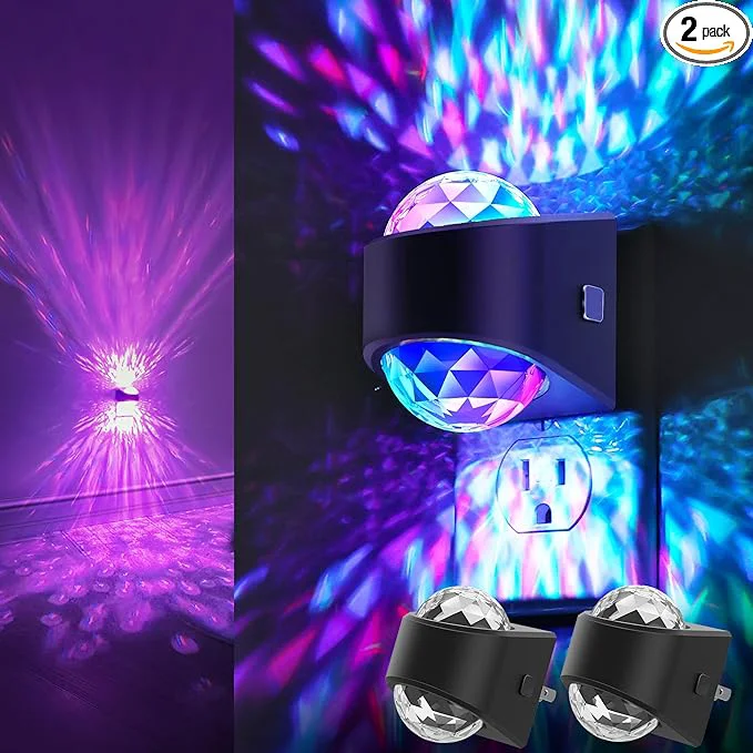 Green Night Lights Plug into Wall Star Projector High-End
