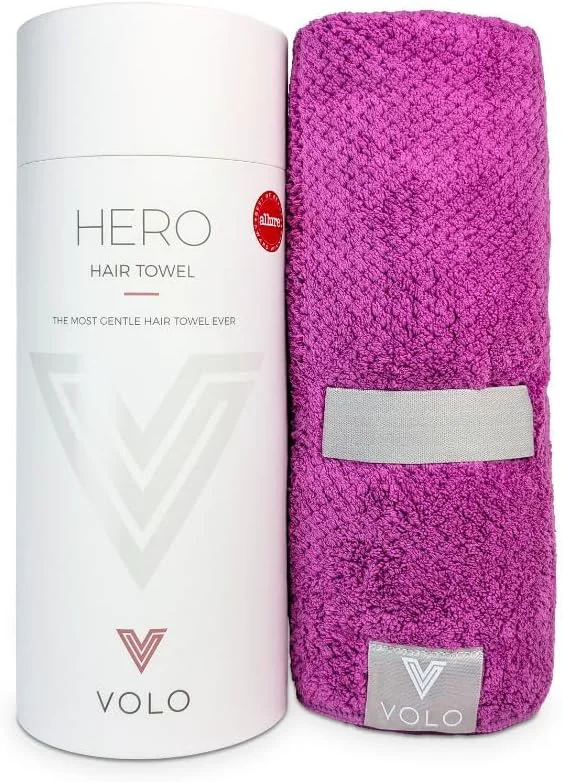 Advanced Volo Hero Hair Towel – Ultra Soft Nanoweave™ Microfiber Super Absorbent Quick Easy-to-Use