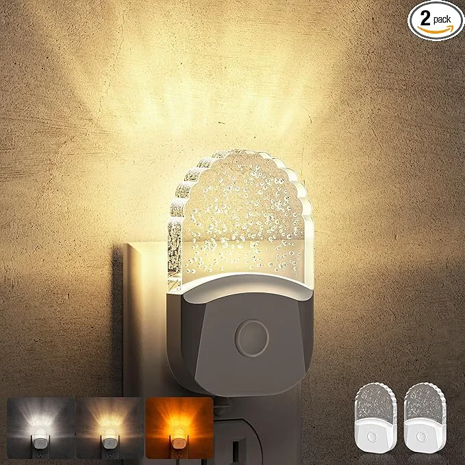 Detailed DORESshop Night Lights Plug Into Wall 3CCT LED Night Light Original Design