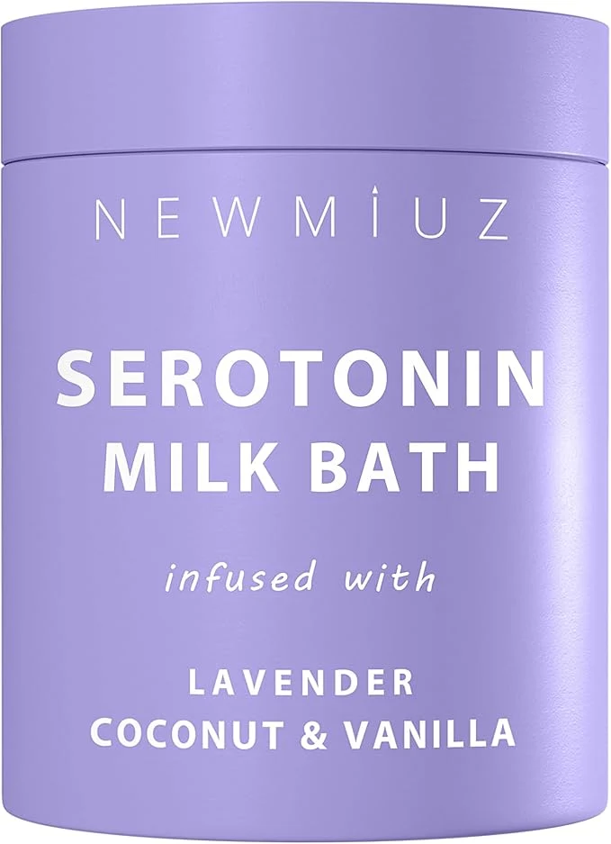 Durable Creamy Coconut Lavender Milk Bath Soak Powder Moisturize Skin Calm Vanilla Prestigious