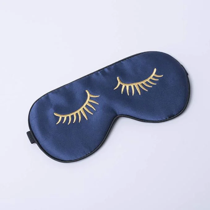 Healthy Tim Tina Silk Sleep Mask for Women Men Comfortable Blindfold Eye Mask Soft