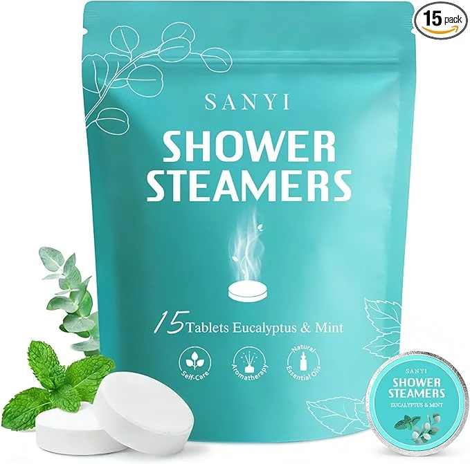 High-Performance Shower Steamers Aromatherapy 15 Pack Mom Gifts Authentic
