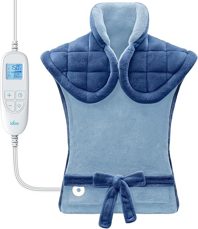 High-Performance iDOO Heating Pad for Back Pain Relief Mothers Day Gifts for Mom Women Mom Practical