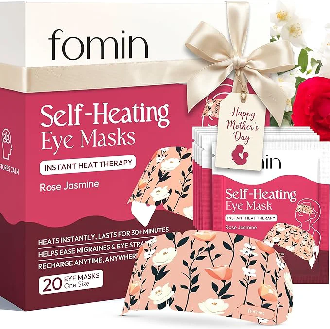 Expertly Made FOMIN Steam Eye Mask for Mothers Day Fast