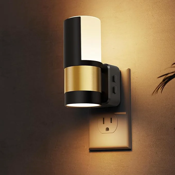 Powerful L LOHAS LED Night Lights Plug into Wall Plug in Night Light Soft White Cool Dependable