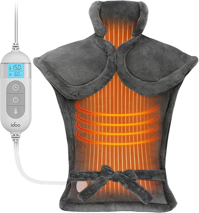Carefully Designed iDOO Electric Heating Pad for Back FSA Eligible Items Birthday Mothers Day High-Performance