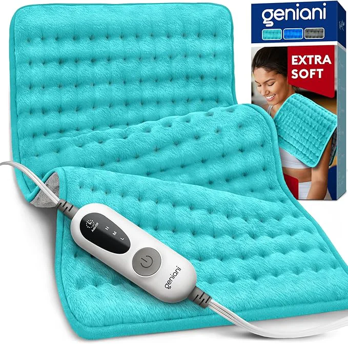 Casual GENIANI Mothers Day Gifts for Mom – Electric Heating Pad for Back Neck Trendy