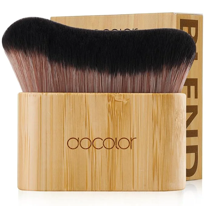 Environmentally Friendly docolor Self Tanner Brush Large Body Makeup Brush Soft Vegan Tanning Brush no Carefully Designed