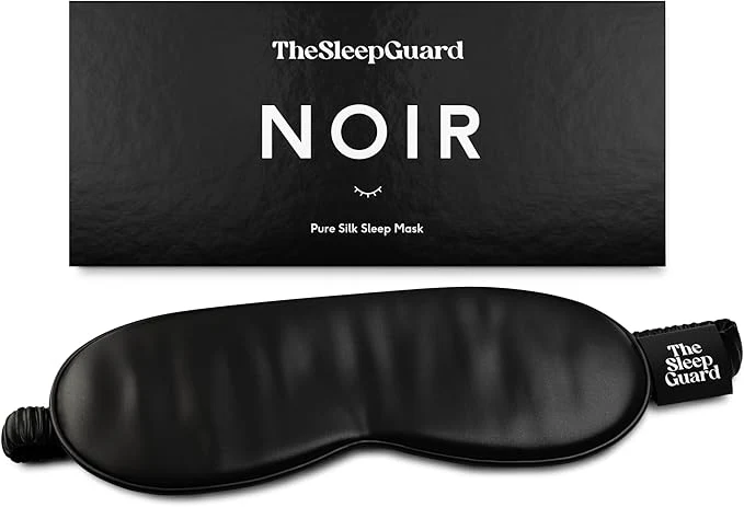 Quality TheSleepGuard Pure Silk Sleep Mask Light Blocking Travel Essentials. Eye Masks Safe