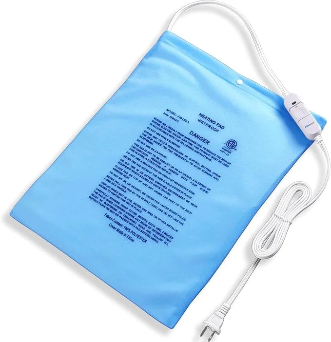 Minimalist Boncare® Stay-On Small Vinyl Electric Heating Pad Contemporary