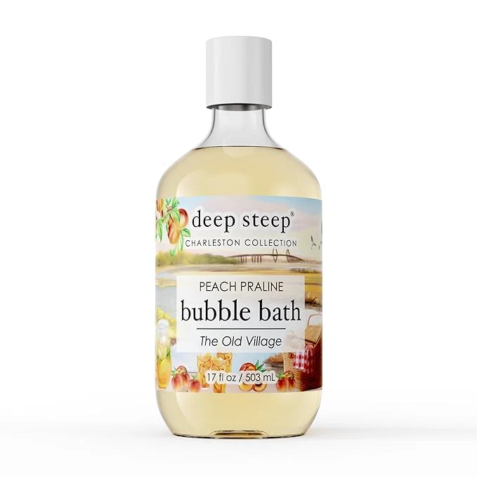 Functional Deep Steep Peach Praline Bubble Bath Clean