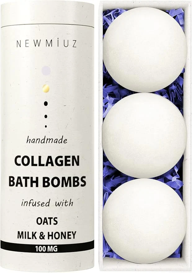 Top-Quality Creamy Collagen Bubble Bath Bombs Original