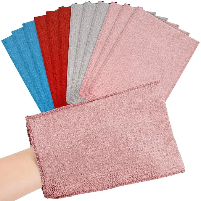 Innovative Tatuo 12 Pieces Korean Exfoliating Mitt Glove Italy Towel Body Skin Scrubber Traditional