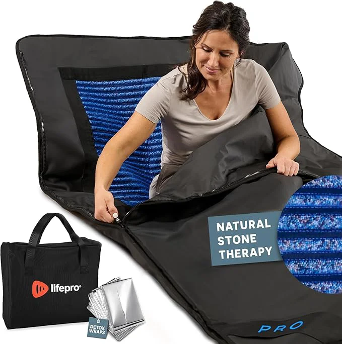 High-Performance LifePro RejuvaWrap Infrared Sauna Blanket Green
