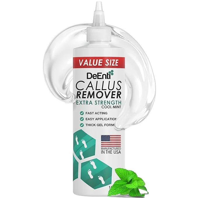 World-Class DeEnti Callus Remover for Feet Extra Strength Foot Callus Remover Gel Convenient