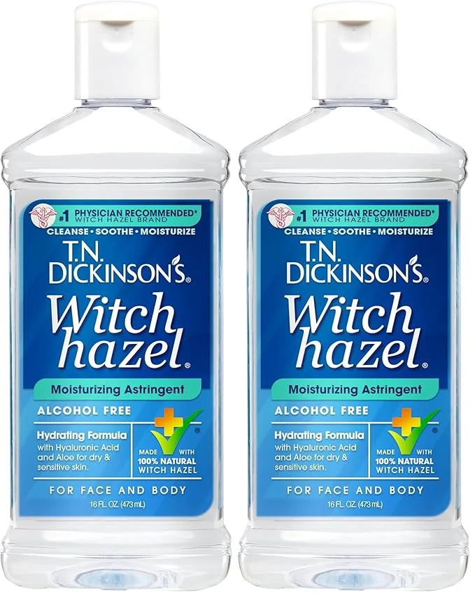 Solid T.N. Dickinson’s Witch Hazel Alcohol Moisturizing Astringent Organic