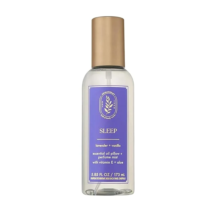 Unique Bath Body Works Aromatherapy Lavender Vanilla Essential Oil Mist Body Spray Healthy