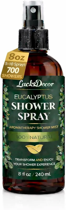 Excellent Eucalyptus Shower Spray 8oz – Aromatherapy Shower Mist Spa and Sauna Inspired Specialty