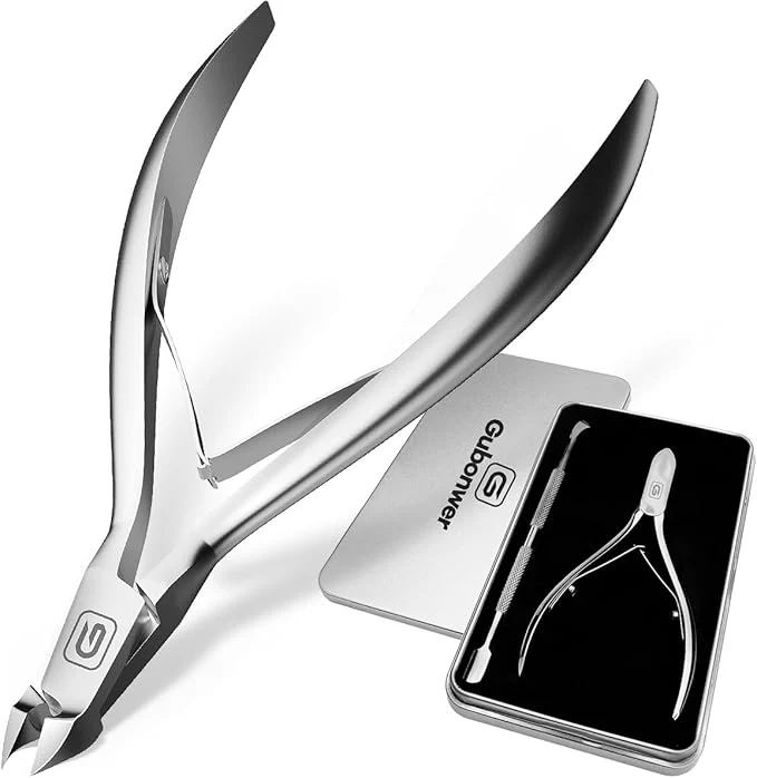 Crafted Cuticle Trimmer 3 4 Jaw Extremely Sharp Cuticle Nippers Scissors Stainless User-Friendly