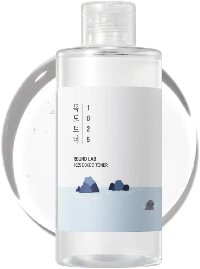 Official ROUND LAB 1025 Dokdo Toner 6.76 Fl Oz Oil Control and Reduces Excess Sebum Genuine