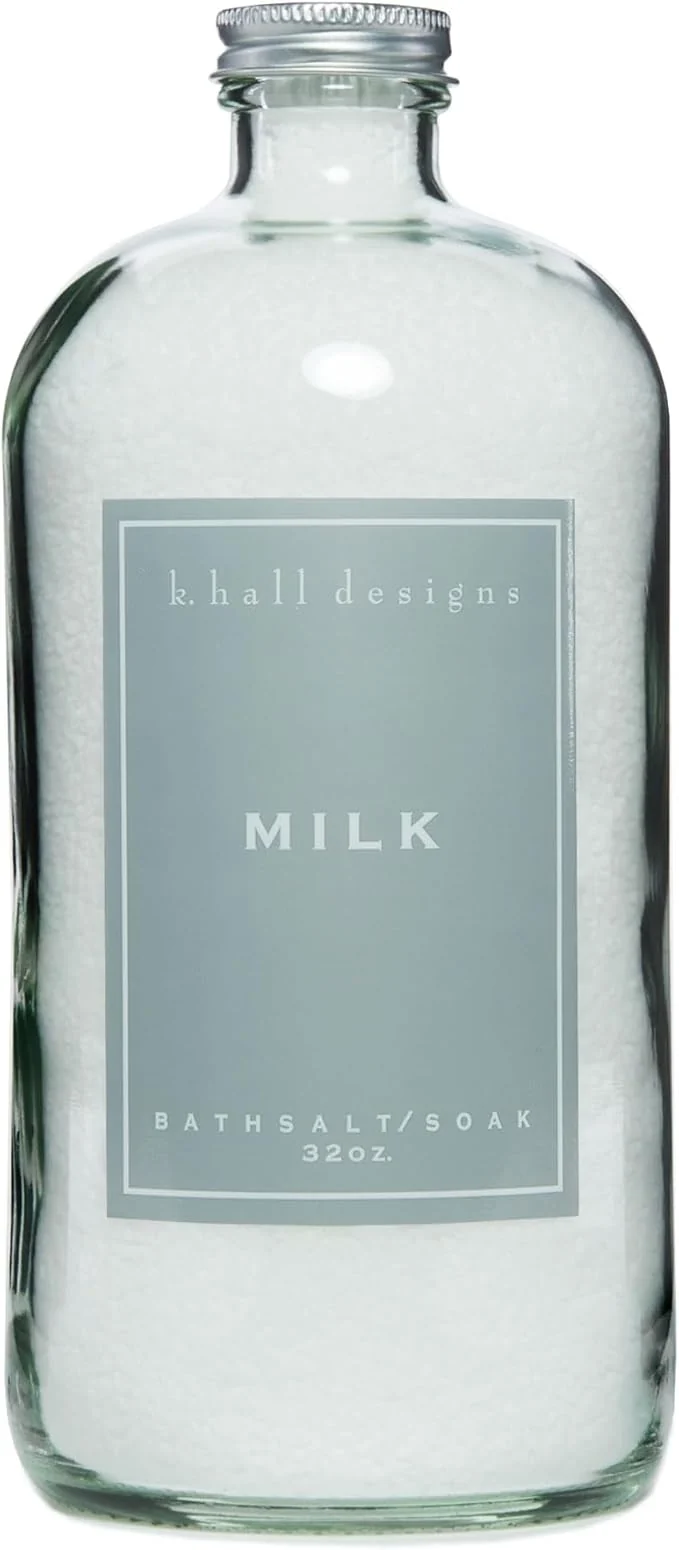 Casual K. Hall Designs Milk Bath Salt Soak Minimalist