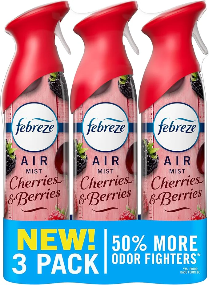 Functional Febreze Air Mist Air Freshener Spray Odor Fighting Room Spray Deodorizer Stylish