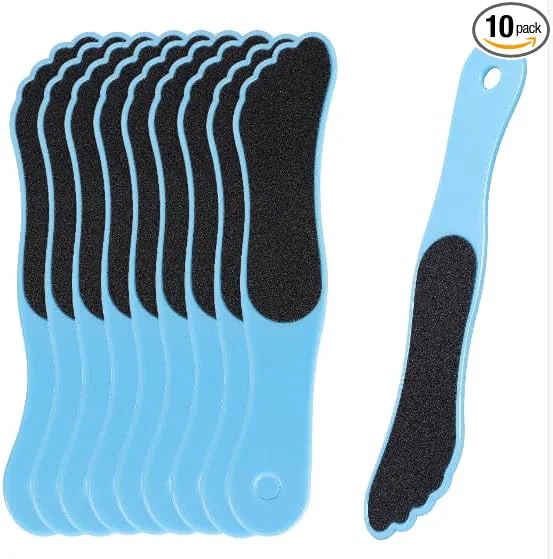 Fashionable 10 Pack Foot File Professional Foot Callus Remover Sandpaper Pedicure Tools Effective