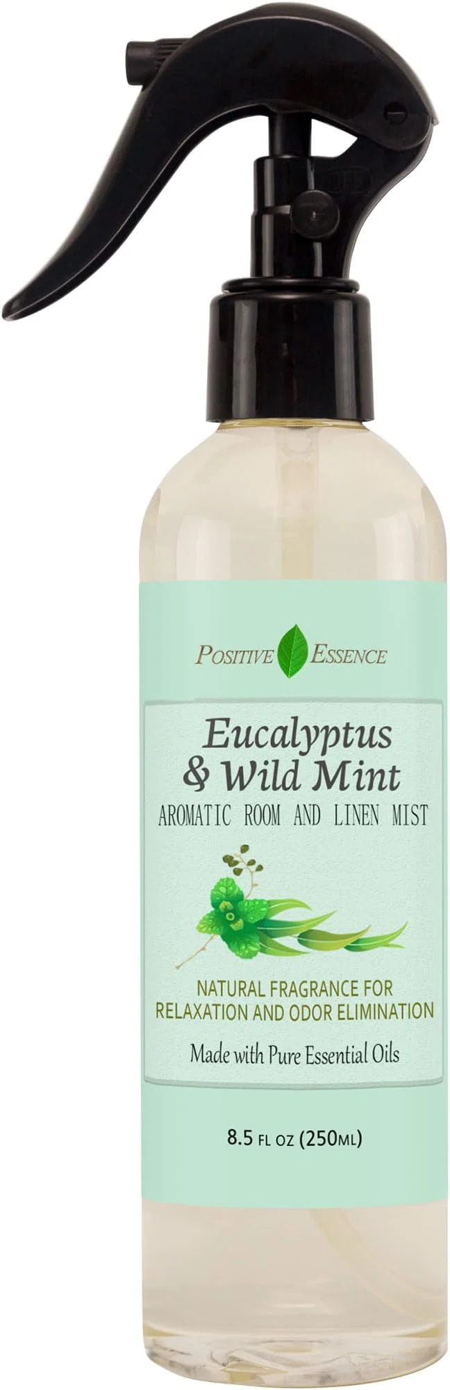 Top-Quality Eucalyptus Wild Mint Room and Linen Spray Natural Aromatic Mist Made Trusted