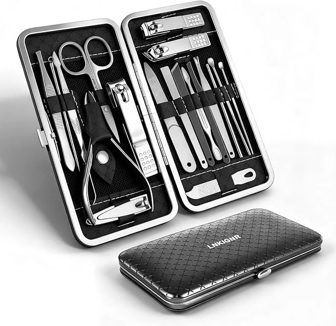 Practical Professional Nail Clippers for Women，Travel Manicure Kit for Men，Nail Clipper Artisan