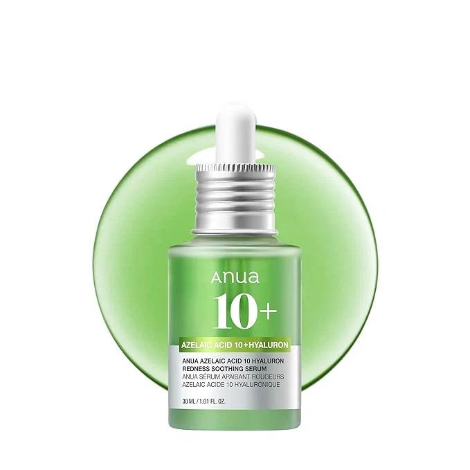 Fine Anua Azelaic Acid 10 Hyaluron Redness Soothing Serum Facial Serum Versatile