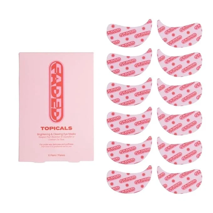Smart Topicals Faded Brightening Under Eye Masks Patches to Depuff Brighten and Effective