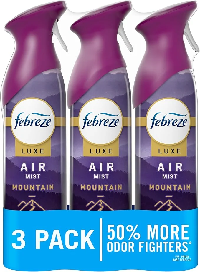 Elite Febreze Air Mist Air Freshener Spray Odor Fighting Room Spray Deodorizer Practical