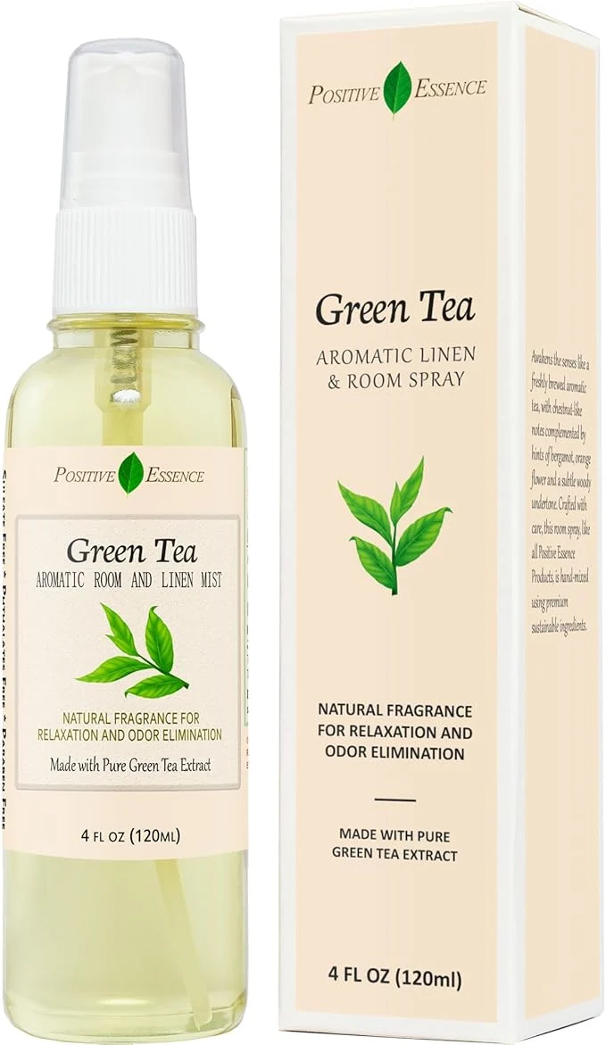 Durable Green Tea Linen and Room Spray Natural Air Freshener Made Casual