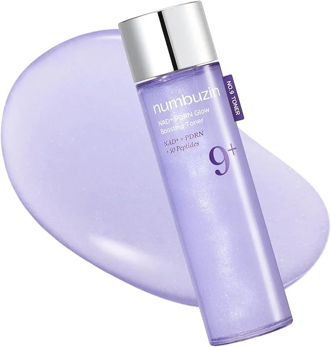 Prestigious numbuzin No.9 NAD Salmon PDRN Glow Boosting Toner Hydrating Firming Toner Sophisticated
