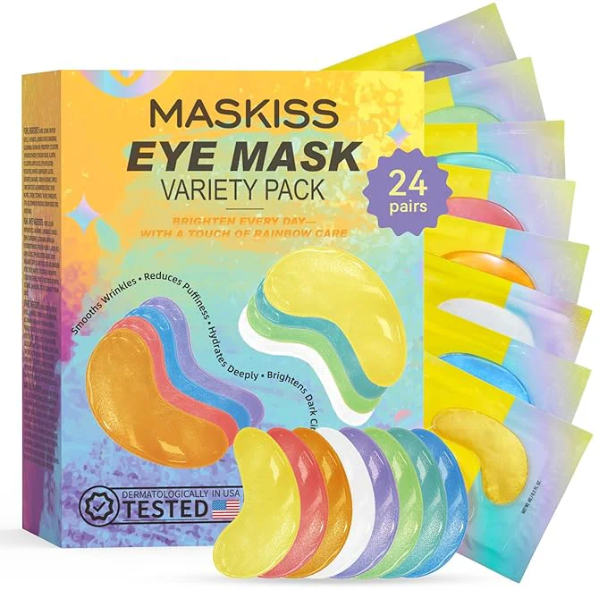 Certified Maskiss Under Eye Patches Variety Pack Mothers Day Gifts Expertly Made