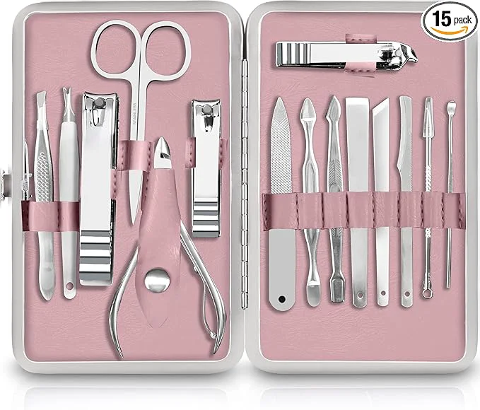 Dependable Utopia Care – Manicure Kit for Women and Men Manicure Set Detailed