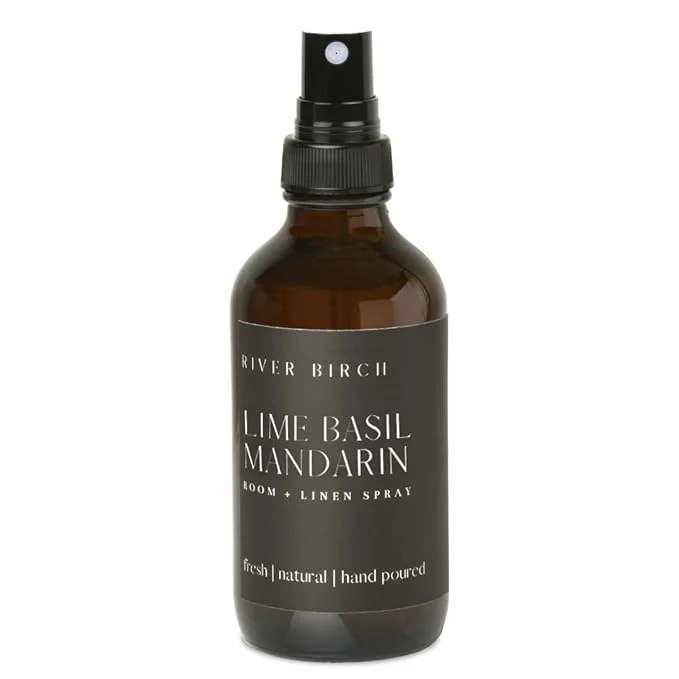 Verified River Birch Lime Basil Mandarin Scented Linen and Room Spray Home Fragrance Elegant