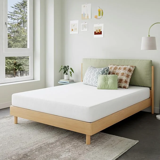 Luxury Novilla Queen Mattress in a Box 8 Inch Queen Size Mattress with Gel Memory Foam for Cooling Night Sleep Pressure Relief CertiPUR-US Clean