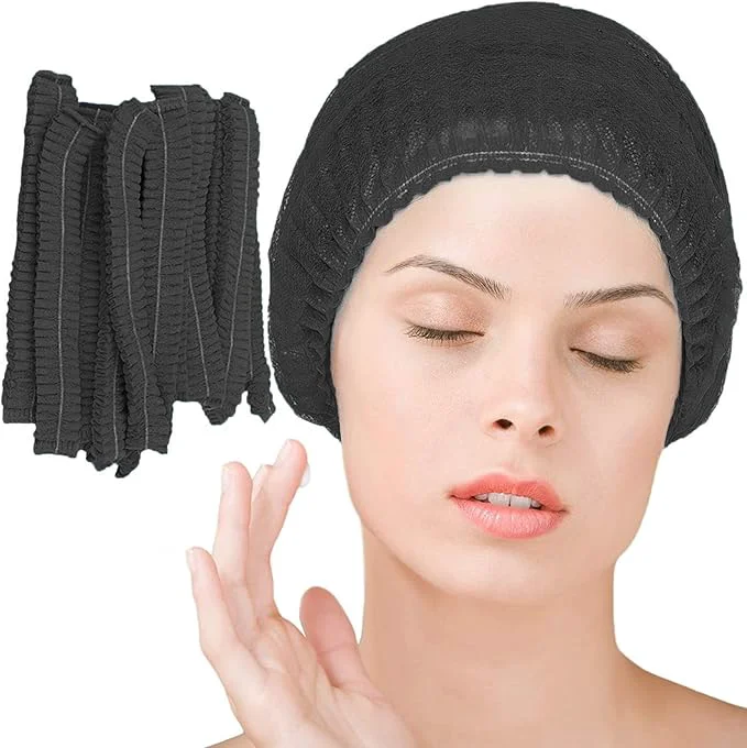 Versatile Disposable Bouffant Caps 21inches Hair Net Elastic Dust Cap Original Design