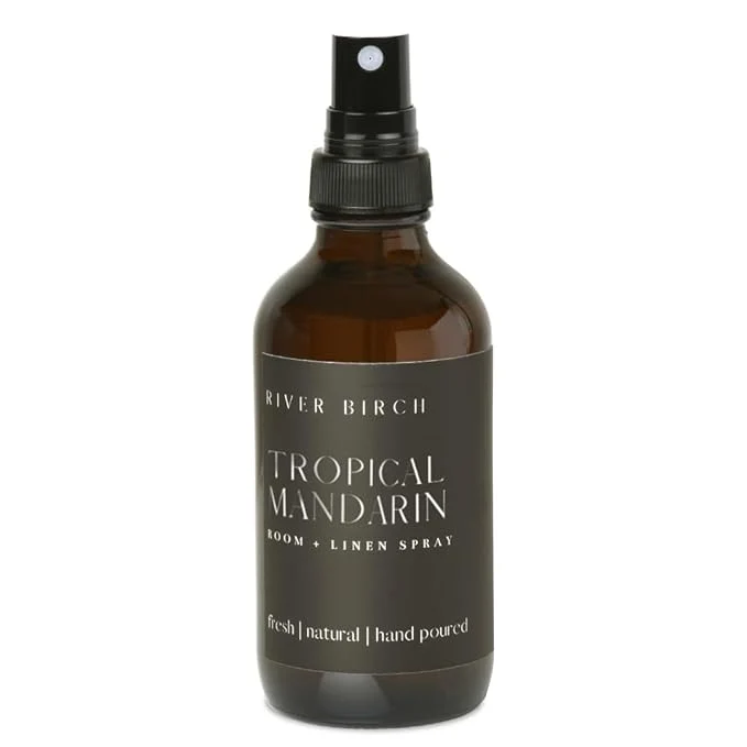 Artisan River Birch Tropical Mandarin Scented Linen and Room Spray Home Fragrance 4 Contemporary