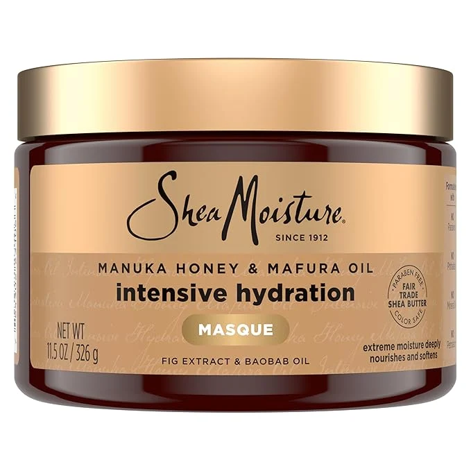 Expertly Made Shea Moisture Intensive Hydration Hair Masque Manuka Honey Mafura Oil Contemporary