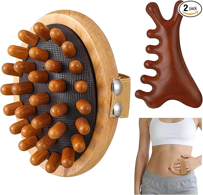 Traditional ProSuites Wooden Meridian Massage Body Brush Top-Quality