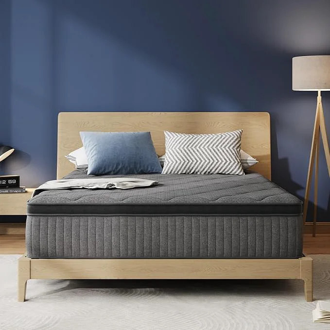 Versatile Avenco Cal King Size Mattress 10 Inch Cal King Mattress in a Box Medium Firm Hybrid Mattresses with Smarts™ Coil and Gel Memory Foam for Cool Night Sleep amp Pressure Relief CertiPUR-US Smooth