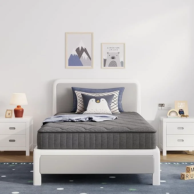Reliable Avenco Twin Mattress 8 Inch Twin Size Mattress in a Box Medium Firm Hybrid Mattresses with Smarts™ Coil and Gel Memory Foam for Cool Night Sleep amp Pressure Relief CertiPUR-US Contemporary